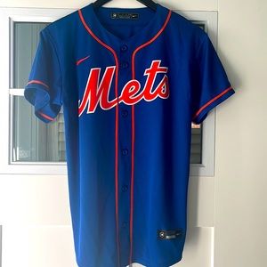New York Mets baseball jersey worn once